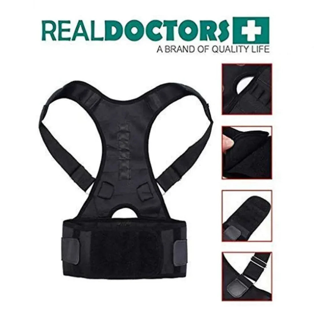 Doctor Plus Posture Belt | Pain relief | Best For Men & women & Online Workers