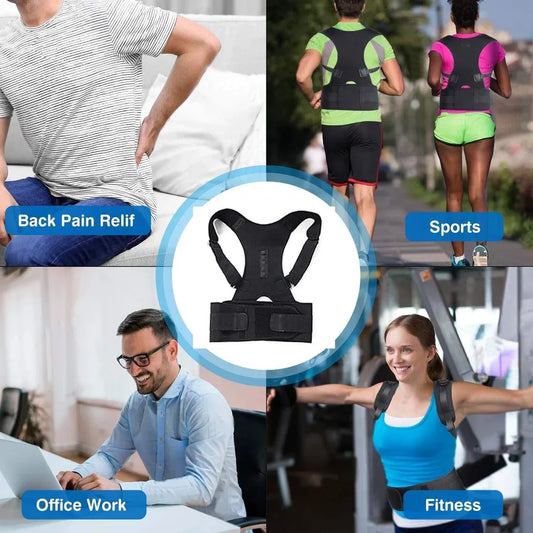 Doctor Plus Posture Belt | Pain relief | Best For Men & women & Online Workers