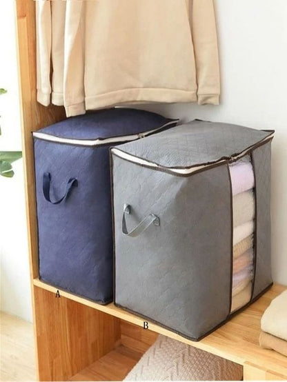 GSM Non Woven Storage Bag In Grey Color